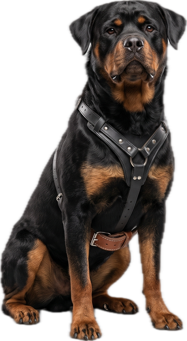 Hond bij krachtige hondennamen