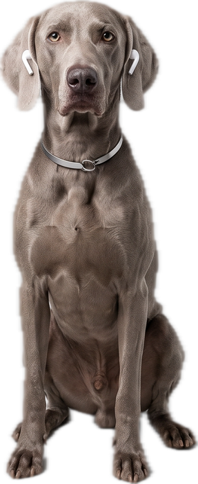 Hond bij moderne hondennamen
